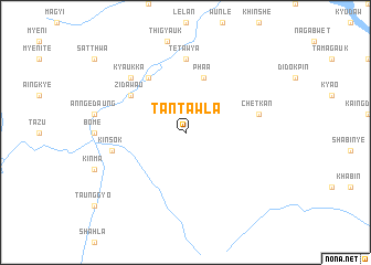 map of Tantawla