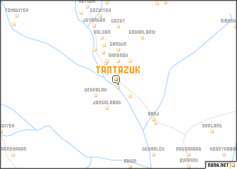 map of Tan Tazūk