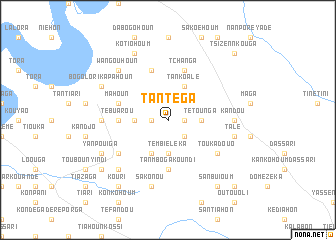 map of Tantéga