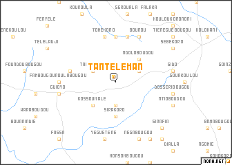 map of Tantéléman