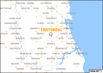 map of Tấn Thạnh (2)