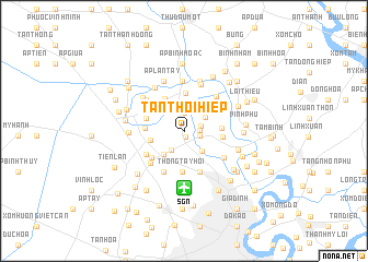 map of Tân Thới Hiệp