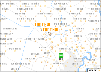 map of Tân Thới