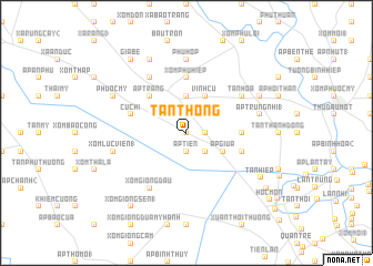 map of Tân Thông