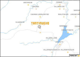 map of Tanti Nuevo