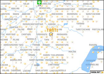 map of T\