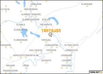 map of Tantojón