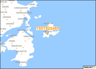 map of Tantoushan