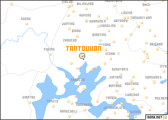 map of Tantouwan