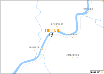 map of Tantou