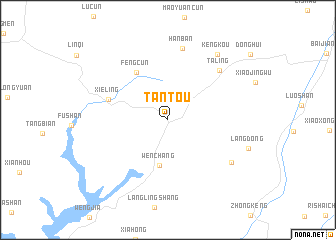 map of Tantou