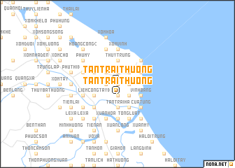 map of Tân Trại Thượng