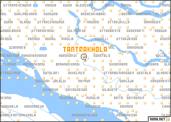 map of Tantrakhola