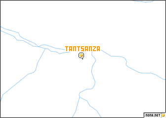 map of Tantsanza