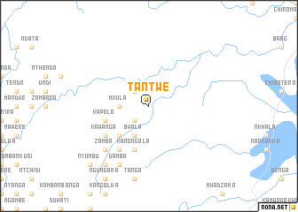 map of Tantwe