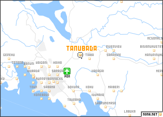 map of Tanubada