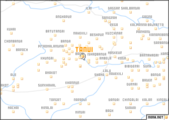 map of TanūI