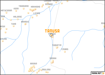 map of Tanusa