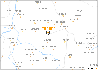 map of Tanwen