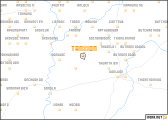 map of Tan Xion