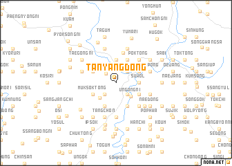 map of Tanyang-dong