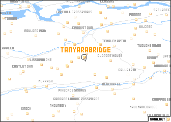 map of Tanyara Bridge