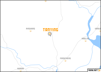 map of Tanying