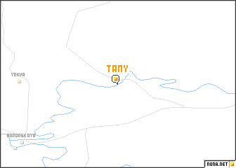 map of Tany