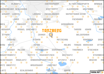 map of Tanzberg