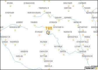 map of Tan