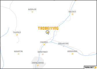 map of Taobeiying