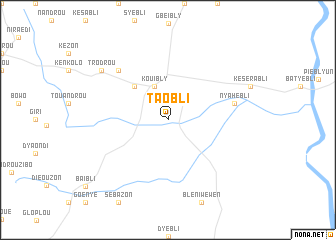 map of Taobli