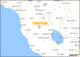 map of Taob Taob