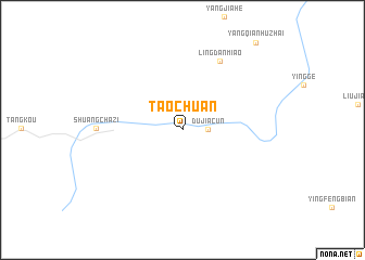 map of Taochuan