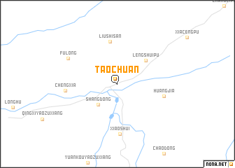 map of Taochuan