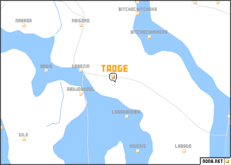 map of Taogé