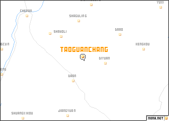 map of Taoguanchang