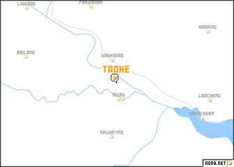 map of Taohe