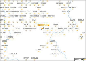 map of Tao-hsia