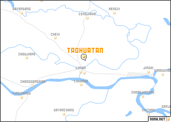 map of Taohuatan