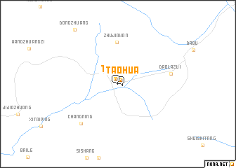 map of Taohua