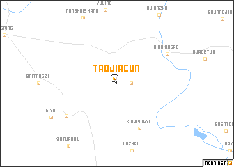 map of Taojiacun