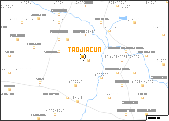 map of Taojiacun