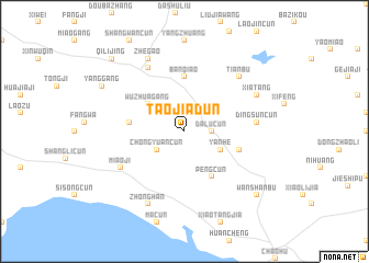 map of Taojiadun