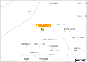 map of Taojiahe