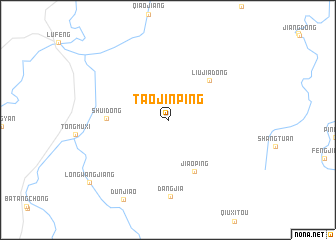 map of Taojinping