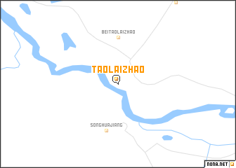 map of Taolaizhao