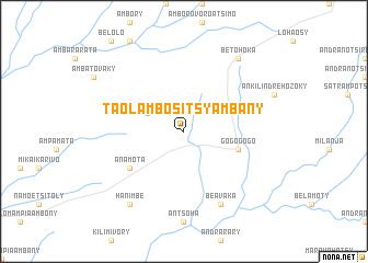 map of Taolambositsy Ambany