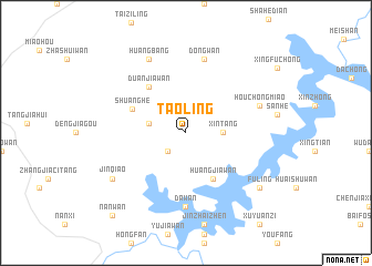 map of Taoling