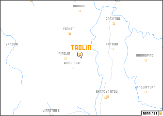 map of Taolin